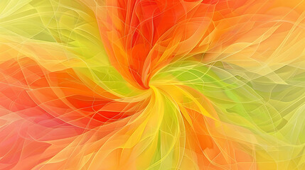 Wall Mural - Autumn Whirl: Vibrant Swirls of Fall Colors