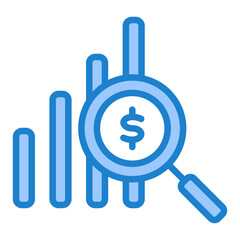 Wall Mural - Financial Analysis Icon