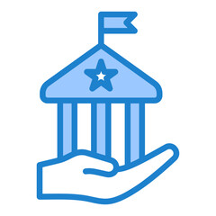 Sticker - Government Consulting Icon