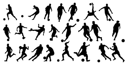 Soccer silhouette