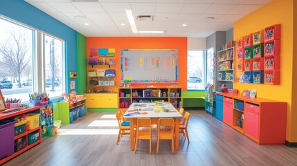 Sticker - Colorful Classroom.