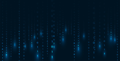 futuristic binary code cyberspace wallpaper for web data network