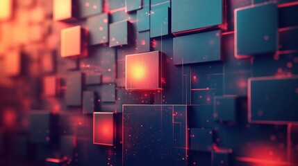 Abstract Tech Background.