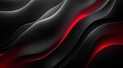 Canvas Print - red and black abstract background