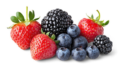 fresh mixed berries