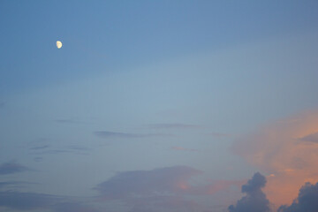 Wall Mural - 
sunset sky
