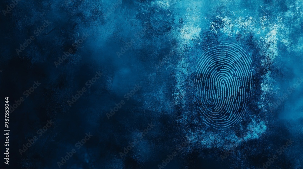 Minimalist style, highlighting forensic science elements, including ...