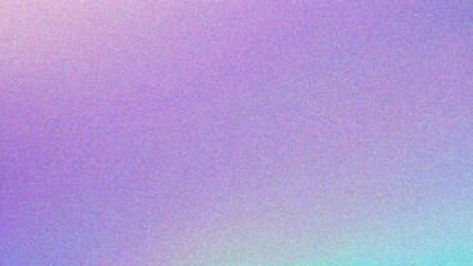 Wall Mural - Abstract pastel holographic blurred grainy gradient purple background texture banner 