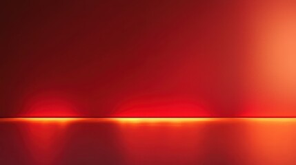 Poster - Red and orange gradient background