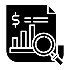 Canvas Print - Analytics Icon