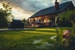 © Adobe Contributor - Backyard Barbeque With Friends At Sunset