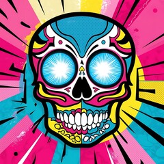 Wall Mural - skull 