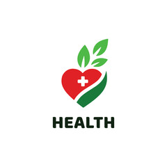 Sticker - Health logo vector