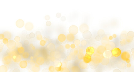 bokeh effect with blurred circles