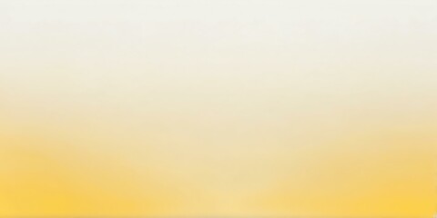 Wall Mural - white to yellow colors grainy gradient smooth transiti background