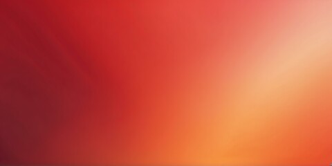 Wall Mural - red to orange colors grainy gradient smooth transition background