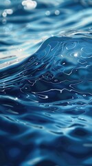 Poster - Sparkling water ripples