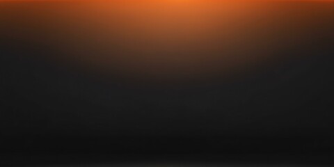 Wall Mural - orange to black colors grainy gradient smooth transiti background