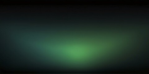 Wall Mural - green to black colors grainy gradient smooth transitio background