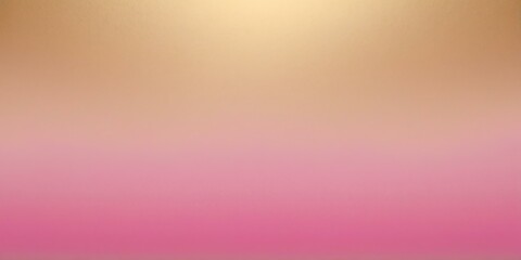 Wall Mural - gold to pink colors grainy gradient smooth transition background