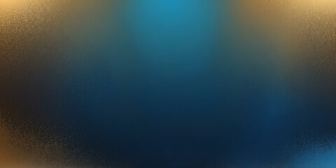 Wall Mural - gold to blue colors grainy gradient smooth transition background