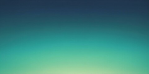 Wall Mural - blue to green colors grainy gradient smooth transition background