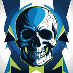 Sticker - skull 