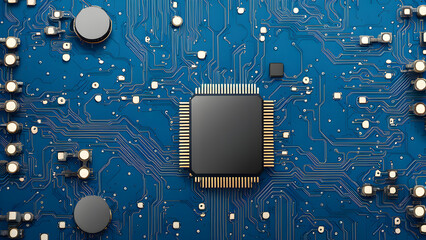 Artificial intelligence chip, chip circuit board design, digital life, Nvidia and openai, science and technology background, Internet technology