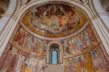 Wall Mural - Castel Castagna, Teramo. The church of Santa Maria di Ronzano