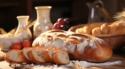 Poster - bread and buns  