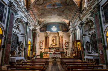 Wall Mural - Celano, L’Aquila. Church of San Michele Arcangelo or S. Angelo