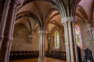 Wall Mural - Veroli, Lazio. The Cistercian Abbey of Casamari.