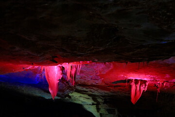 Chinese cave landscape.