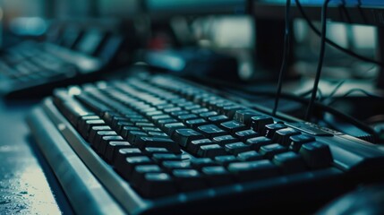 Close Up of a Keyboard
