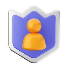 3d shield icon