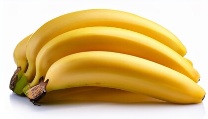 Poster - Bunch of ripe yellow bananas.