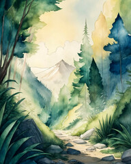 Wall Mural - forest