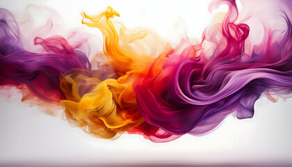 abstract colorful background with smoke