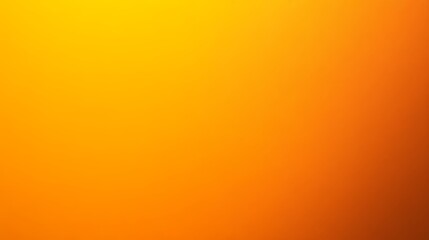 Sticker - A bright orange background with a blurry orange line