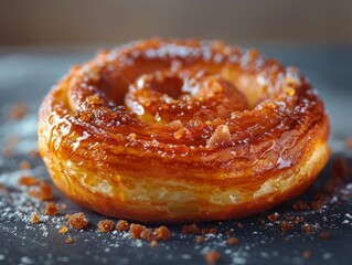 Wall Mural - close up of tasty cinnabons