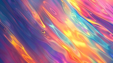 Sticker - A vibrant abstract background with flowing colors and light effects.