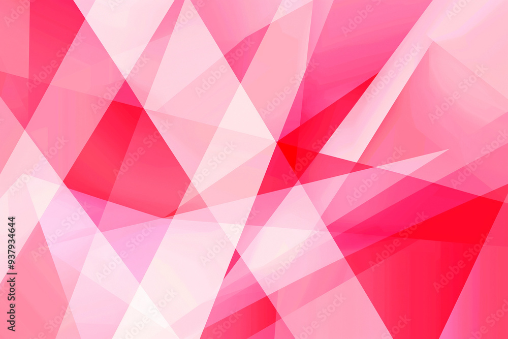 青の背景、幾何学模様、ポリゴン、ビジネス、赤、ピンク