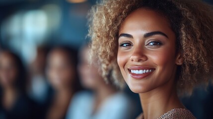 Fototapete - Gender diversity is not just a matter of fairness but a strategic imperative for the industrial sector driving innovation and enhancing competitiveness in the global market : Generative AI