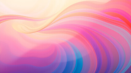 Wall Mural - vivid swirls of color blending seamlessly in a soft gradient