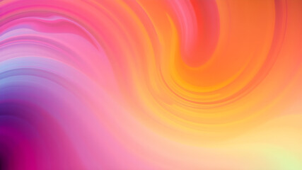 Wall Mural - vivid swirls of color blending seamlessly in a soft gradient