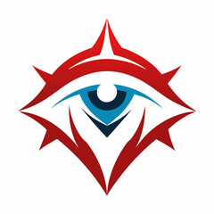 Wall Mural - eye logo