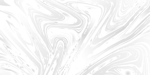 Wall Mural - abstract pattern white and gray marble texture and background. liquify swirl white and gray color ar