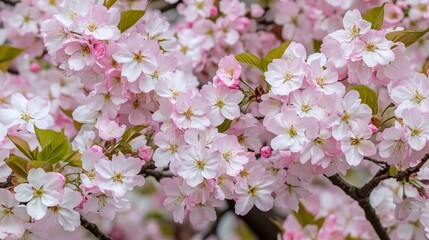 Wall Mural - Blooming Cherry Blossom Tree