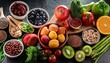 © Donald - Assortment of Kidney Friendly Fruits and Vegetables for Healthy Eating