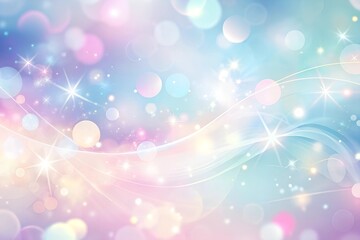 Wall Mural - Dreamy Pastel Bokeh 